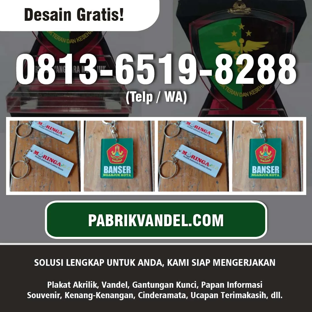 Terbuat Dari Bahan Akrilik